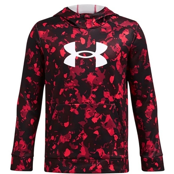 Under Armour Other - NWT Under Armour Fleece® Big Logo Red Camo Hoodie - Youth Boys - Various Sizes